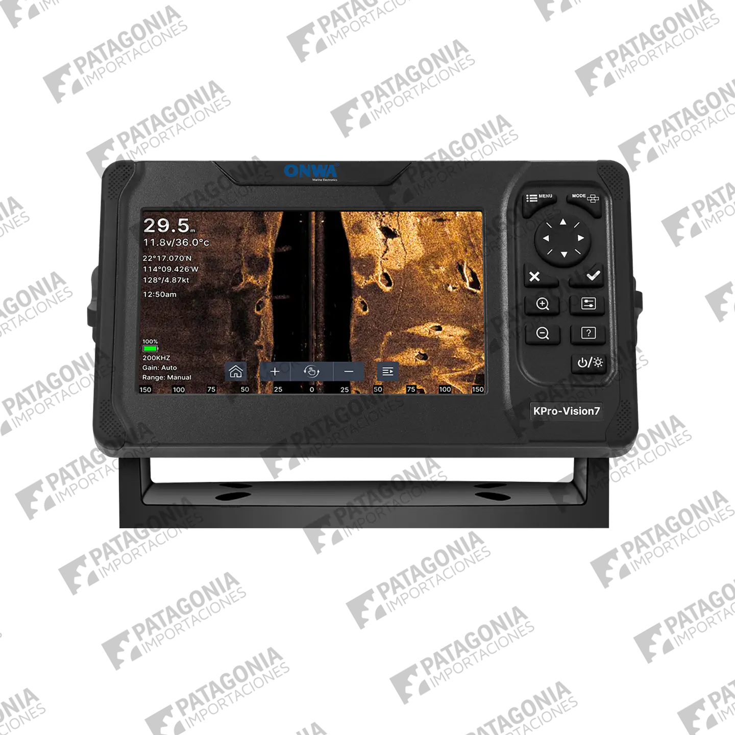 Ecosonda con GPS Onwa K-ProVision 7 3