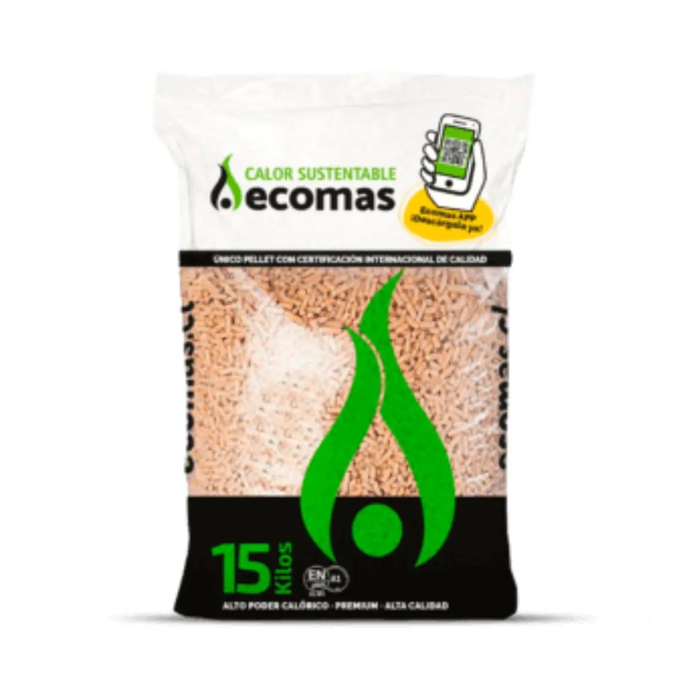 Pellet Ecomas 15 Kg. 1