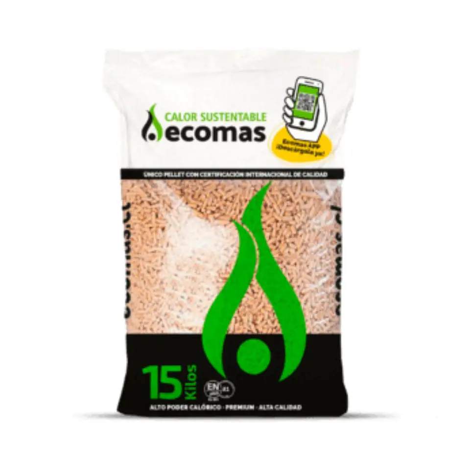 Pellet Ecomas 15 Kg. 1