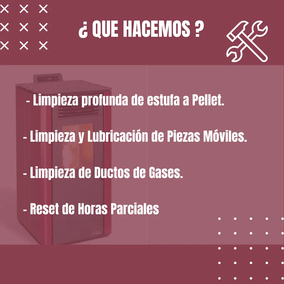 Mantención de Limpieza Estufa a Pellet 2