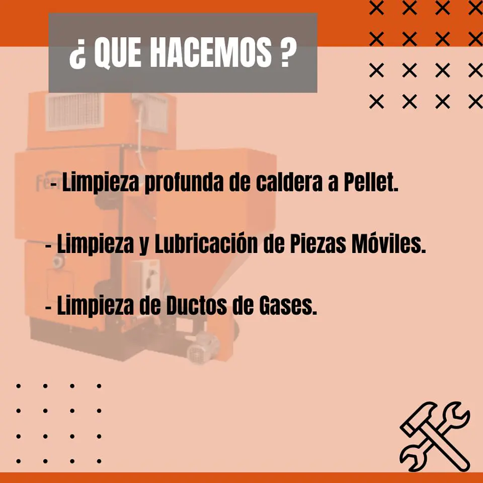 Mantención de Limpieza Caldera Hasta 39 KW. 2