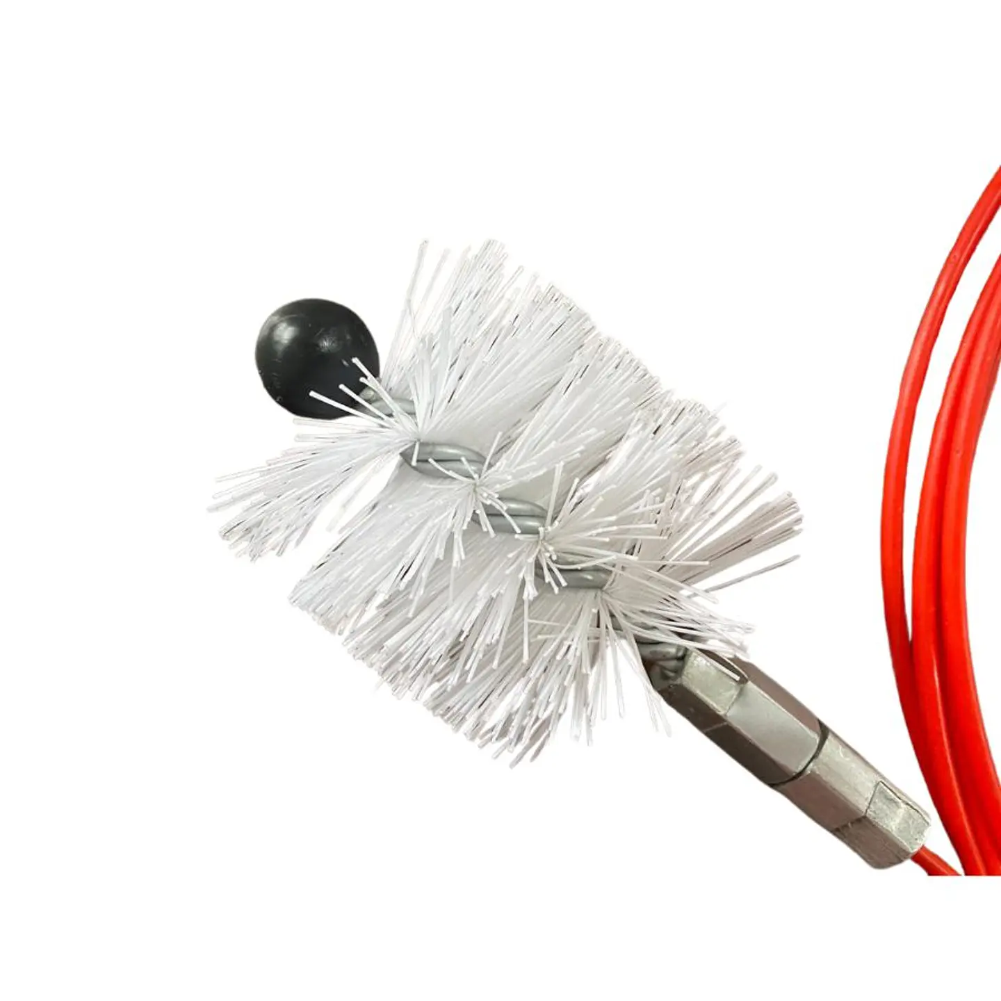 Kit Limpieza Ductos Estufa o Caldera a Pellet Ø80mm 3