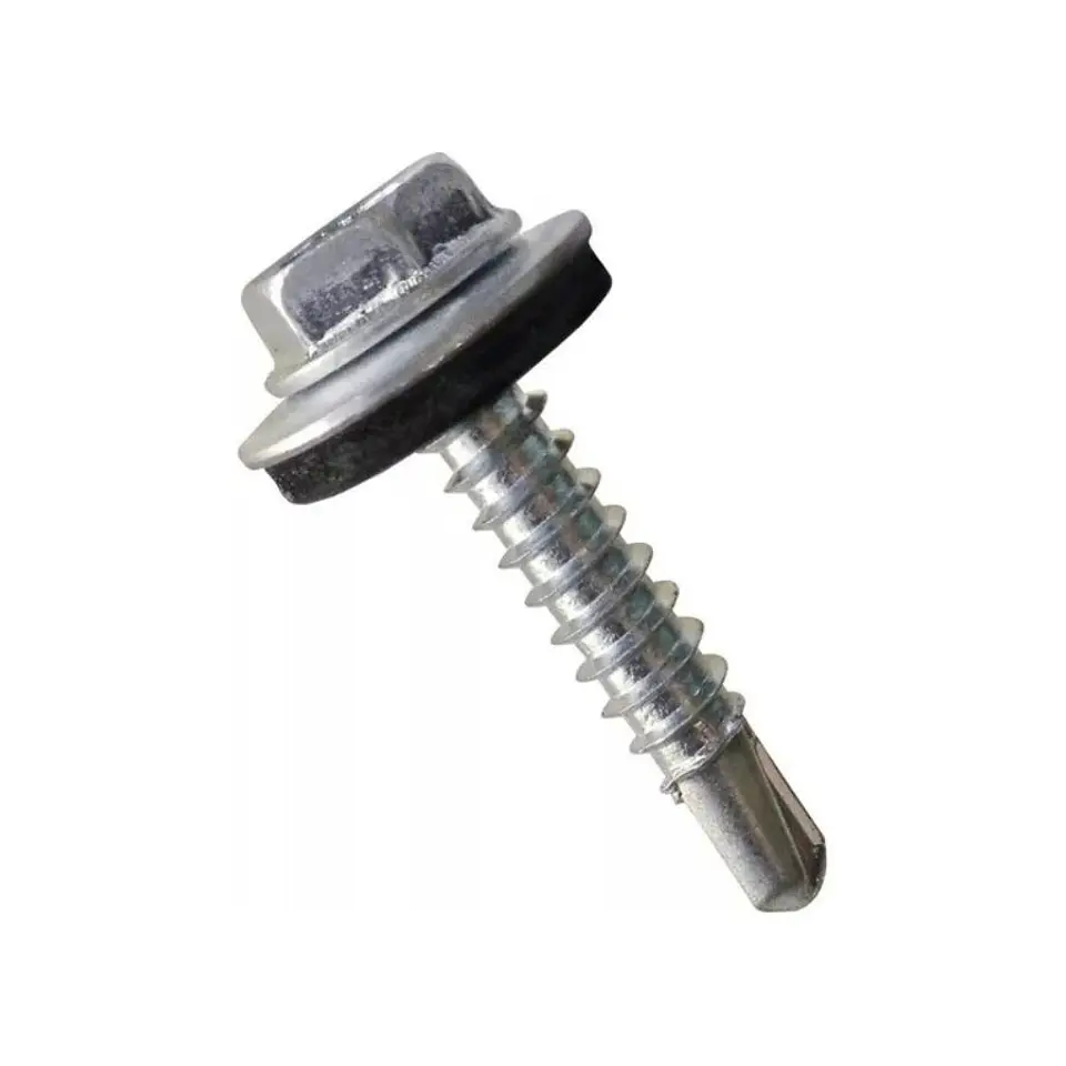 Tornillo Autoperforante Hexagonal c/Golilla 12x1