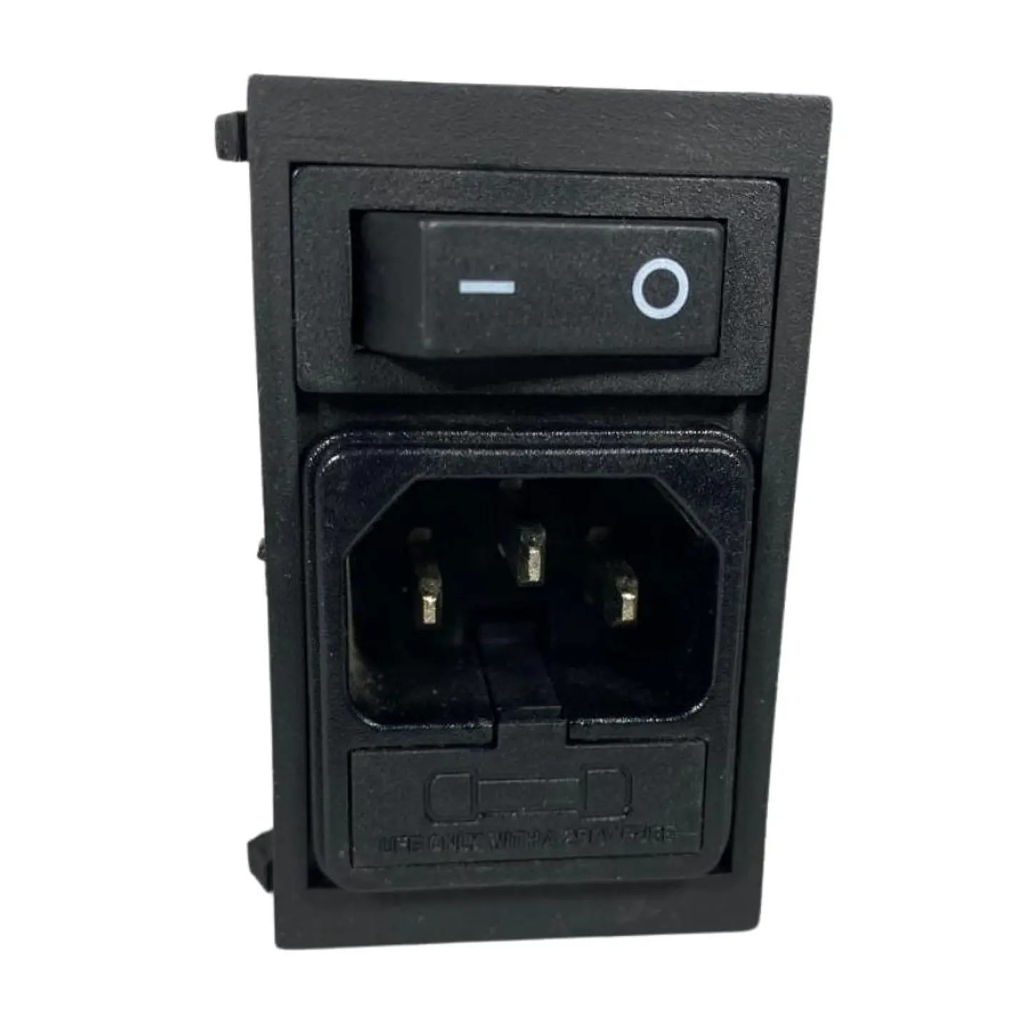 Modulo Clavija + Interruptor + Caja Fusible Estufa Pellet 1