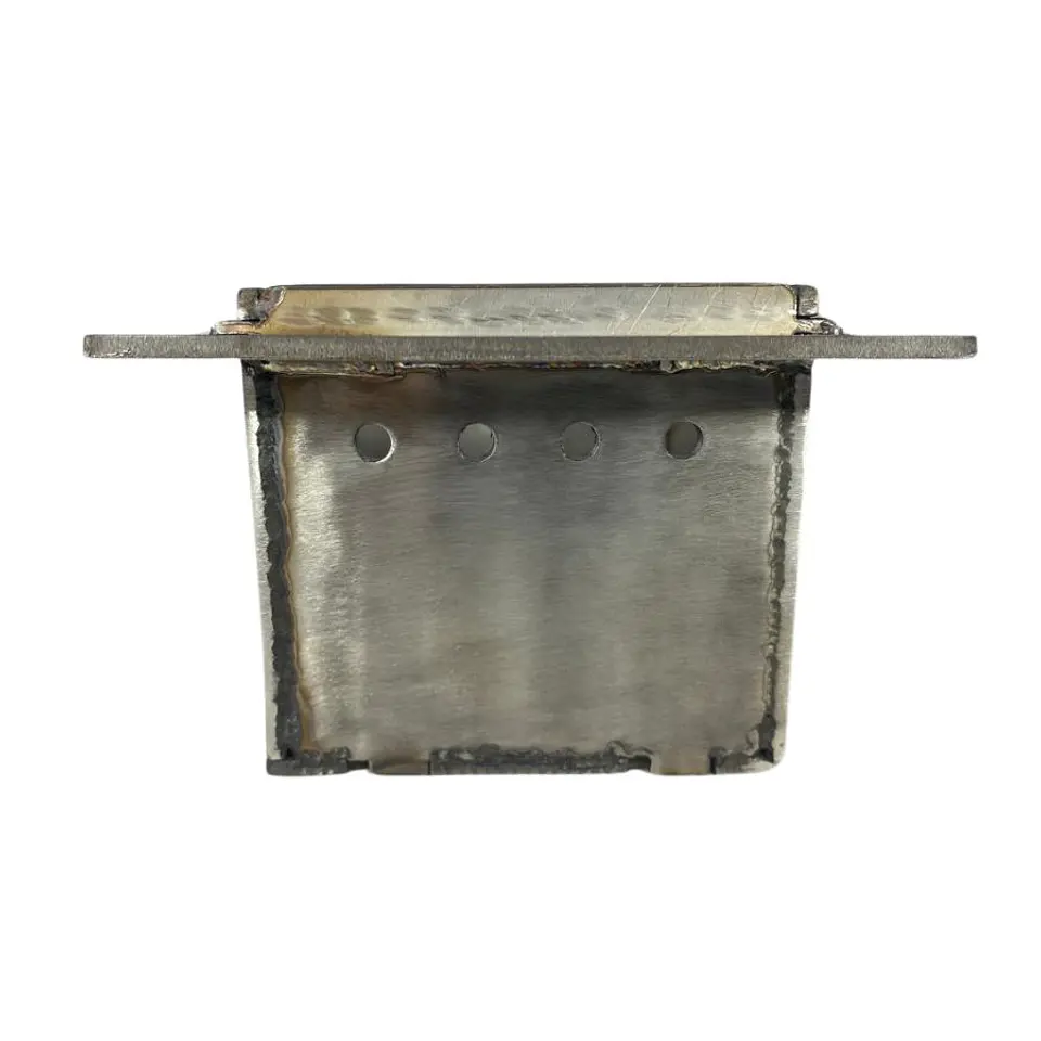 Brasero Crisol Ac. Inoxidable Estufa Pellet Superior Piazzetta 3