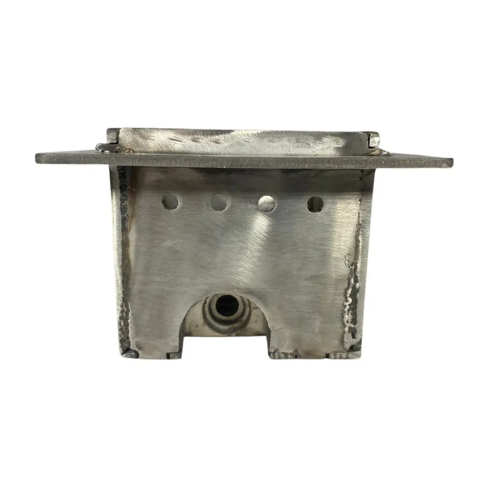 Brasero Crisol Ac. Inoxidable Estufa Pellet Superior Piazzetta 4