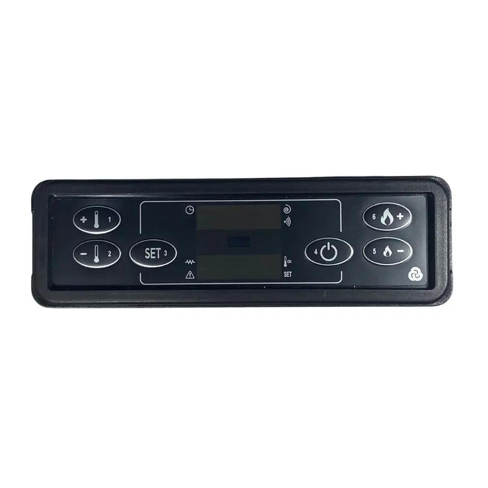Display Pantalla Panel de Control Estufa Pellet Biofair 6 Botones 2