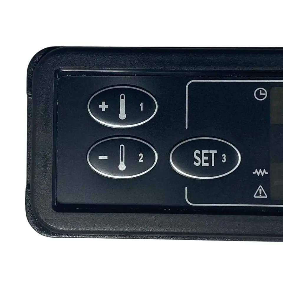 Display Pantalla Panel de Control Estufa Pellet Biofair 6 Botones 3