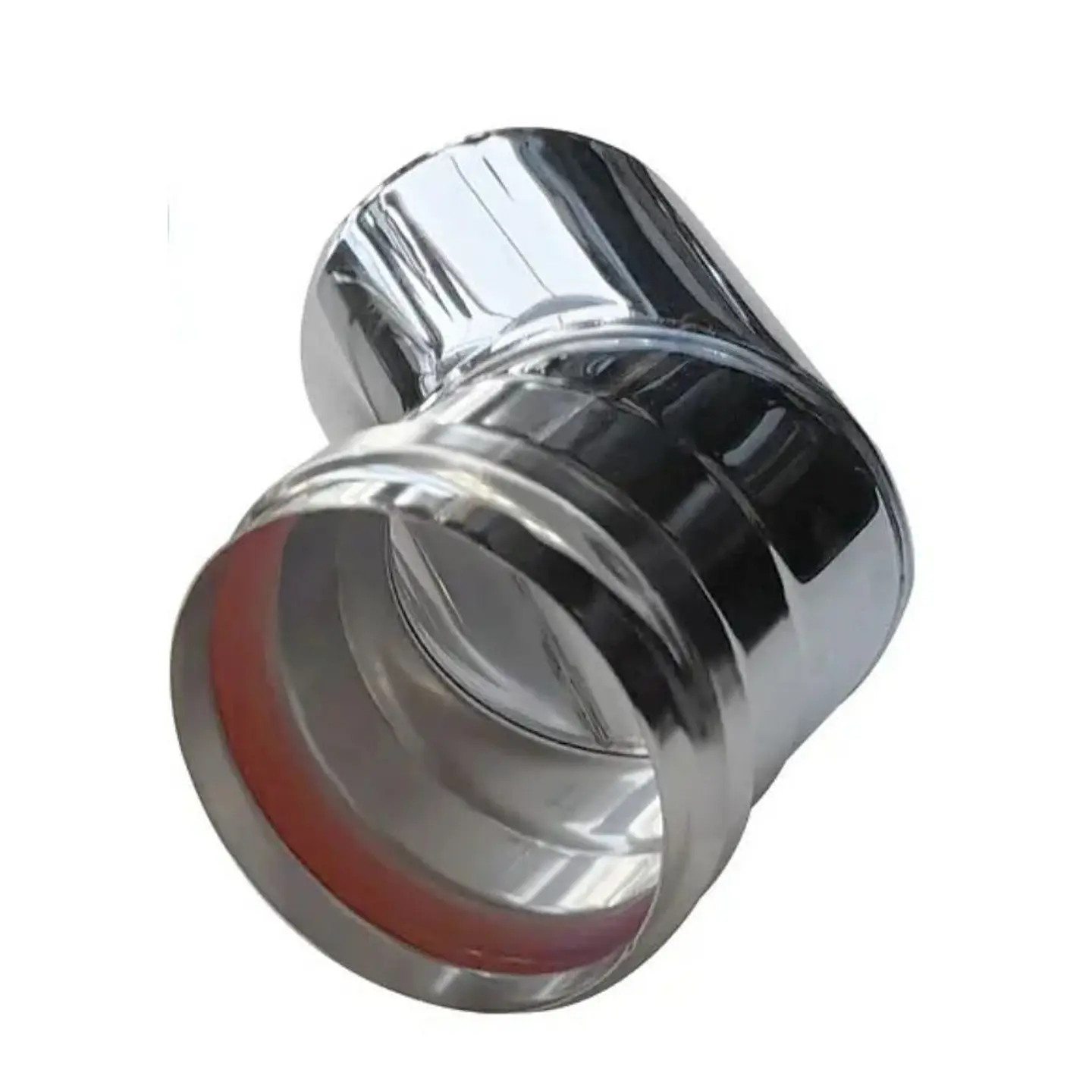 Codo 45º 80 mm Pellet Acero Inoxidable 2