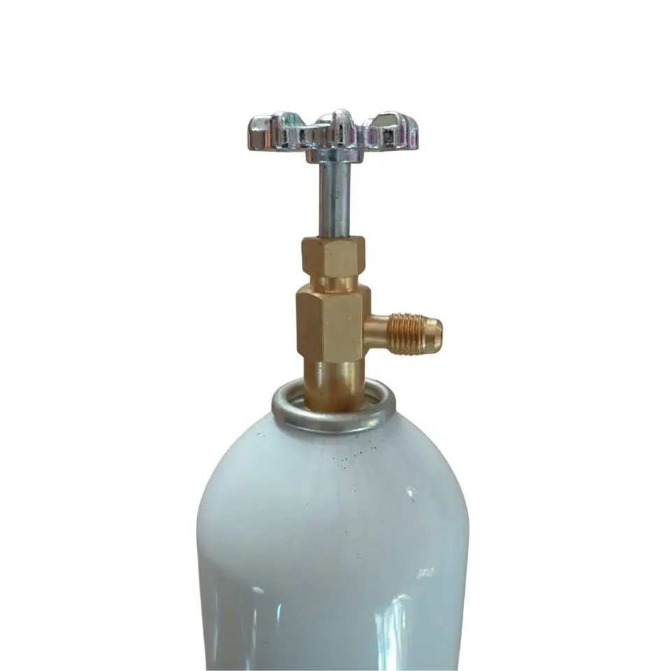 Refrigerante R134a Botella 1000 grs. + Valvula 1