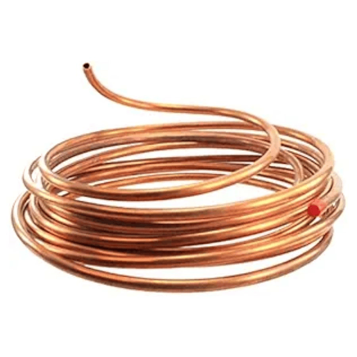 Tuberia Cañeria de Cobre Recocido Flexible 1/4