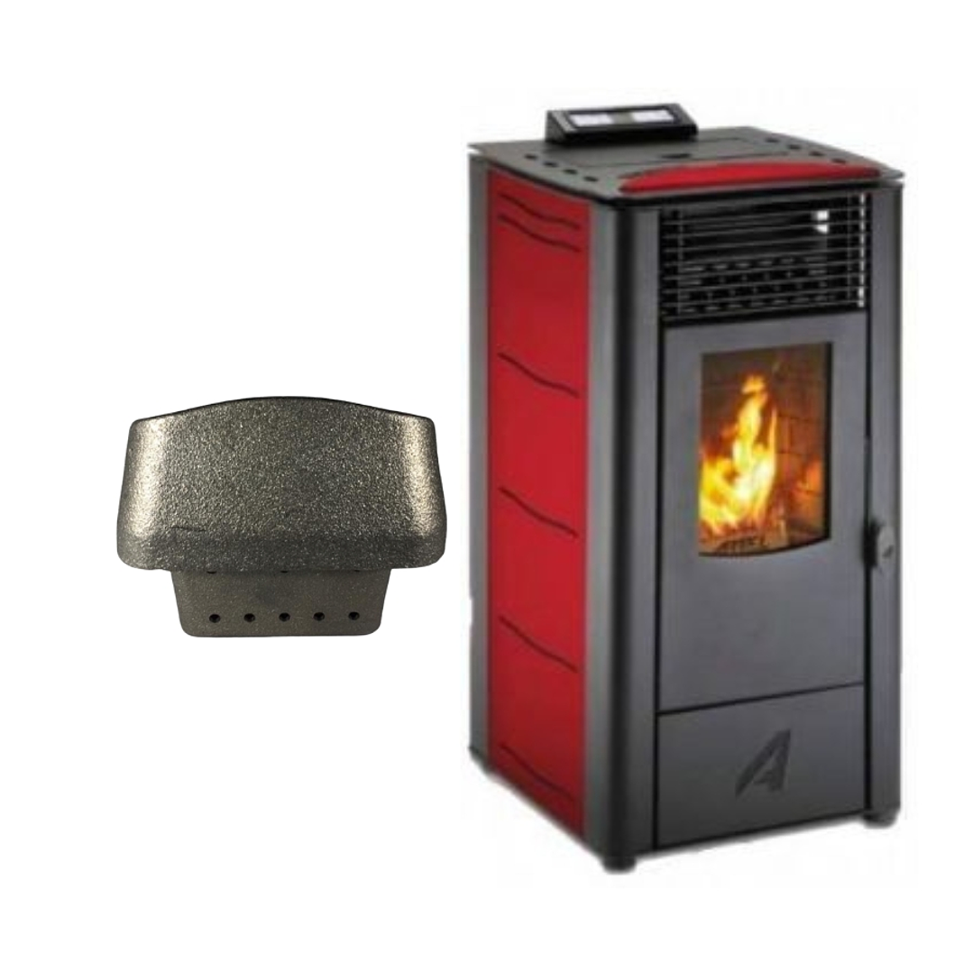 Brasero Crisol Fierro Fundido Estufa Pellet Artel 1