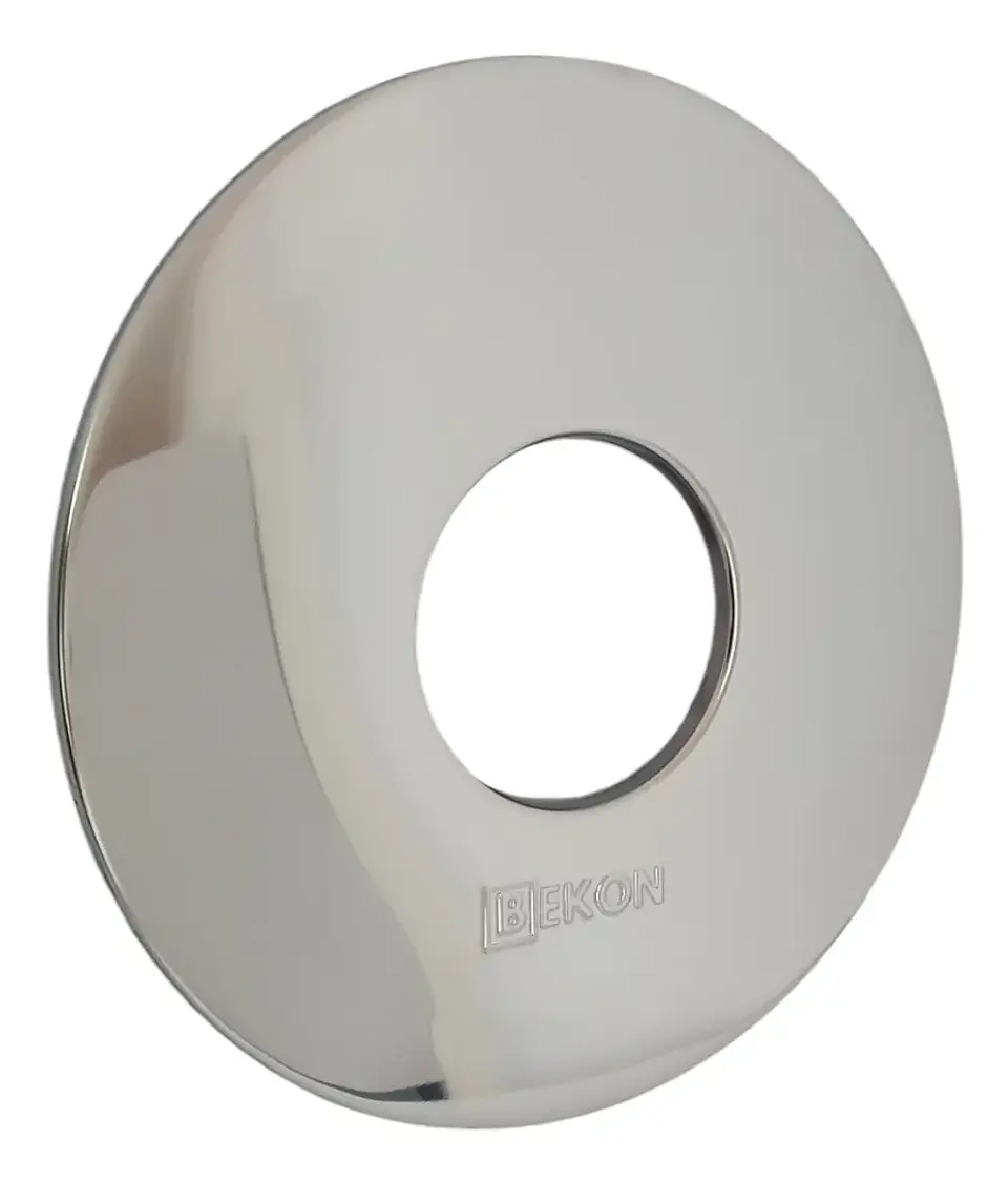 Roseta Redonda Instalacion Pellet 80 x 240 mm inox. 2