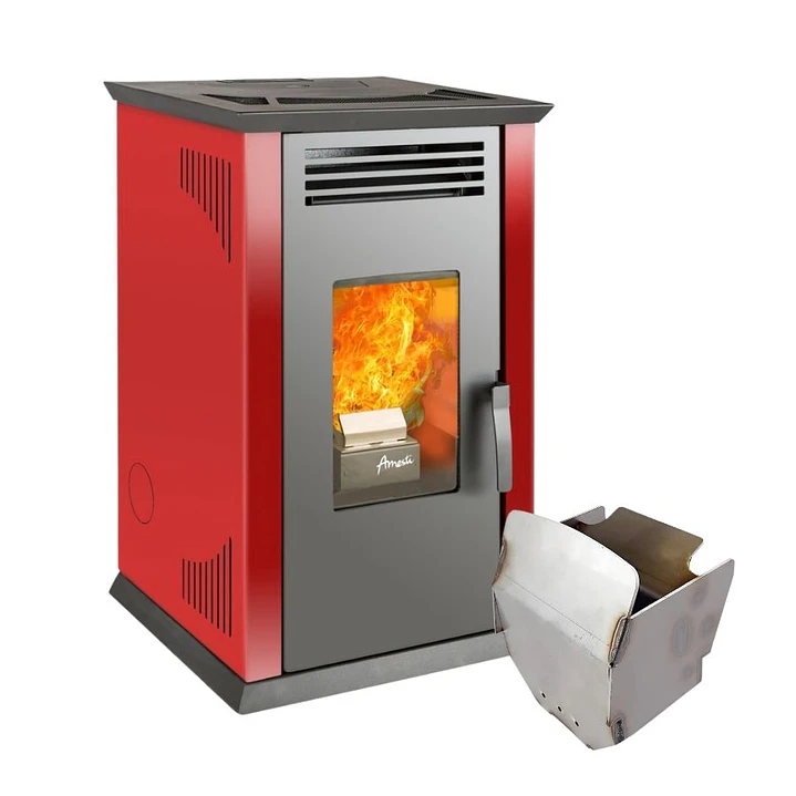 Brasero Crisol Estufa Pellet Amesti Italy 8000 1