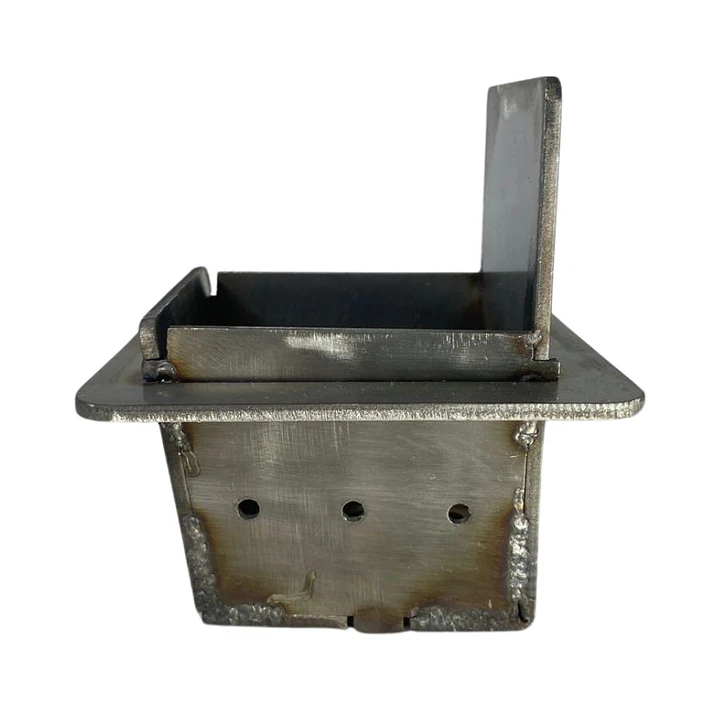 Brasero Crisol Ac. Inoxidable Estufa Pellet Artel 2