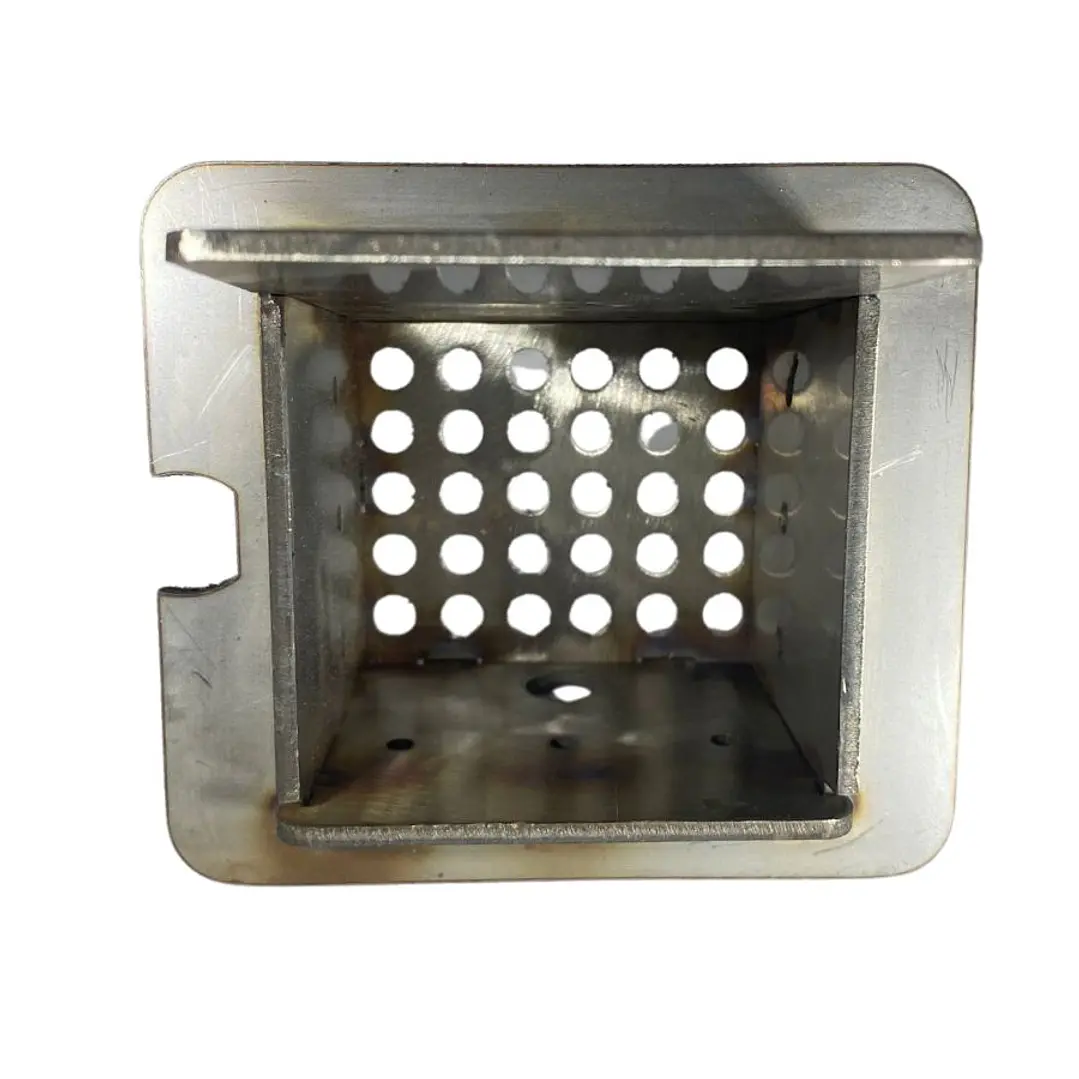 Brasero Crisol Ac. Inoxidable Estufa Pellet Artel 7
