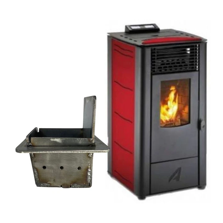 Brasero Crisol Ac. Inoxidable Estufa Pellet Artel 1