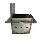 Brasero Crisol Ac.Inoxidable Estufa Pellet Yunque - thumbnail 2