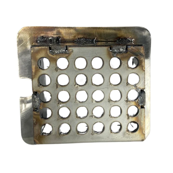 Brasero Crisol Ac.Inoxidable Estufa Pellet Yunque 3