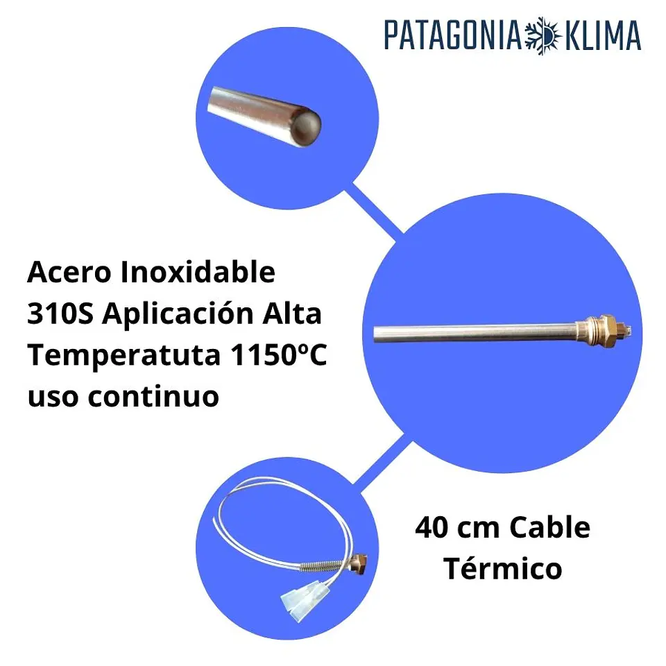 Resistencia Encendido Caldera Pellet Biodom 3