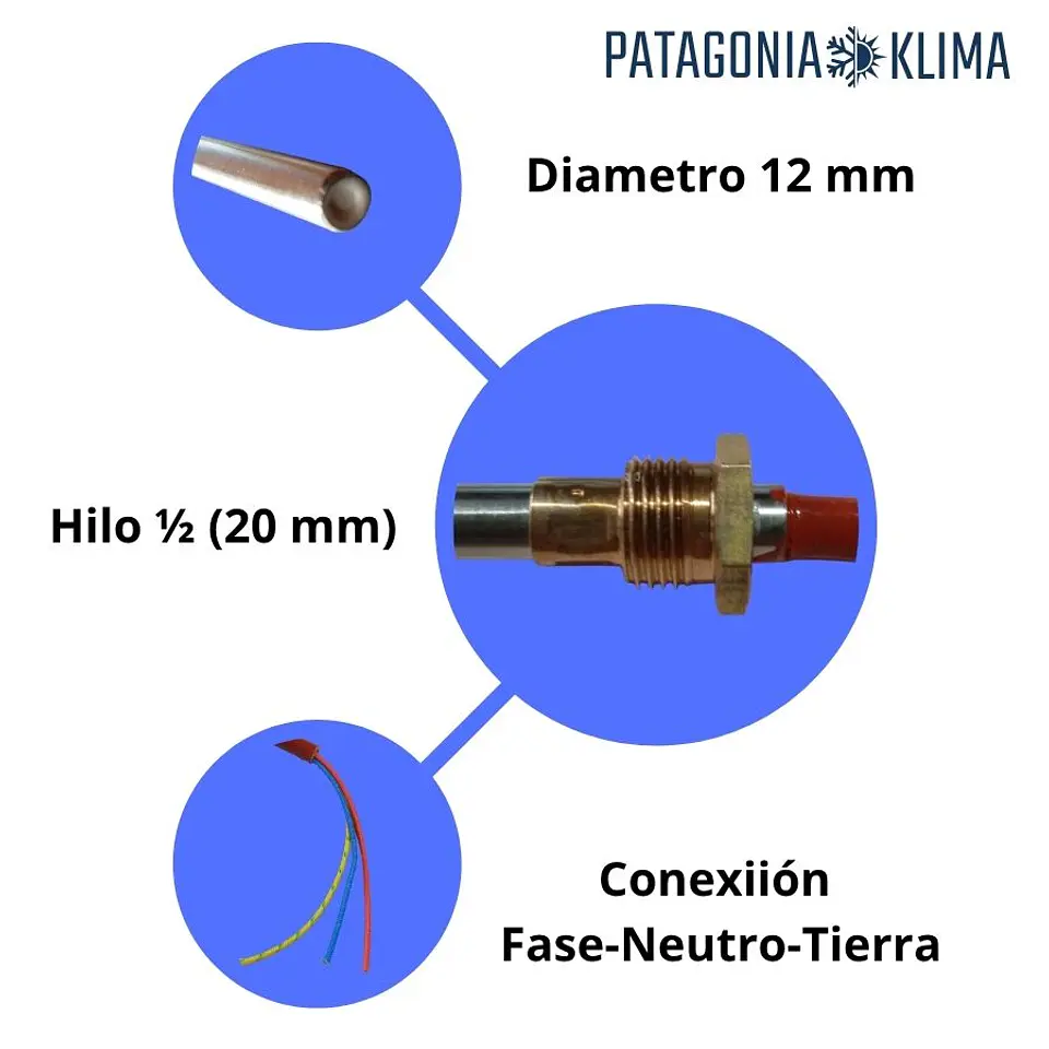 Resistencia Bujia Encendido Caldera Pellet Arca Granola 2