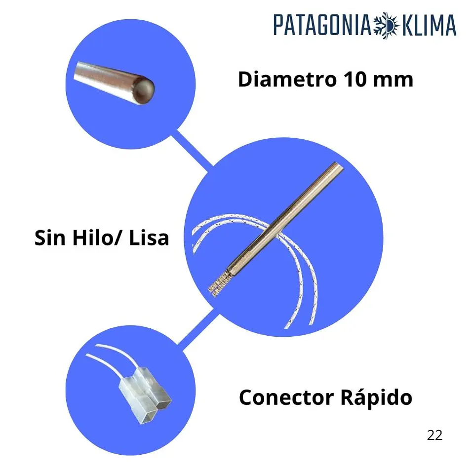 Resistencia Encendido Estufa Pellet Betterlife 3