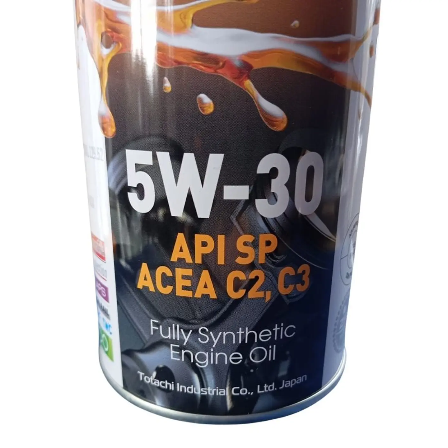 Aceite Motor 5W-30 Sintético Totachi Pro Touring L x 1Lt 2