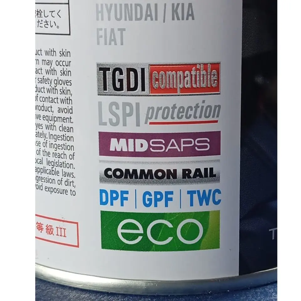 Aceite Motor 5W-30 Sintético Totachi Pro Touring L x 1Lt 3