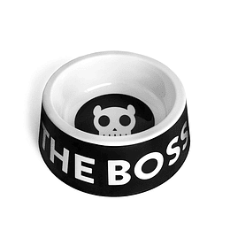 I´m The Boss Black Bowl Small