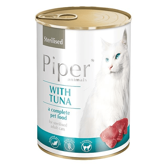 Piper Cat con Filete de Atún 400 gr.