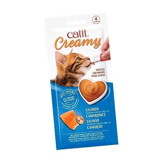 Catit Creamy Salmón con Camarones