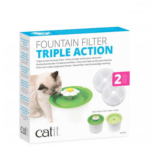 Cat it Filtro Triple acción 