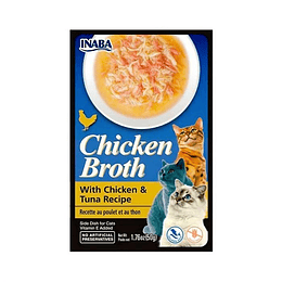 Churu Broth Caldo de Pollo y Atún para Gatos 50 gr