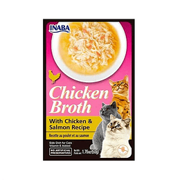 Churu Broth Caldo de Pollo y Salmón para Gatos 50 gr