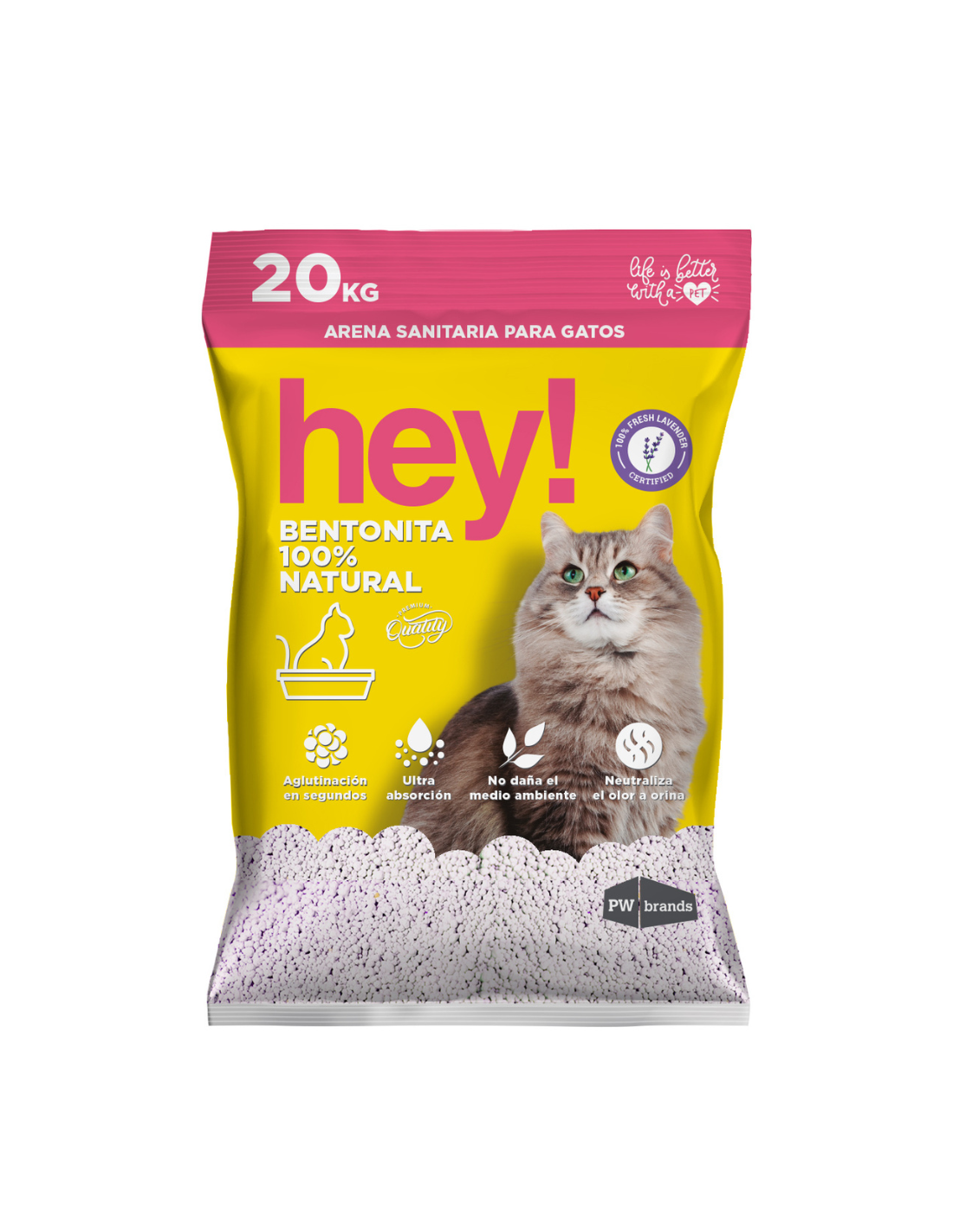 Arena Sanitaria Aglutinante PetLuxe Aromas 20kg