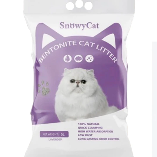 Arena Sanitaria Snowy Cat Aroma Lavanda 4Kg