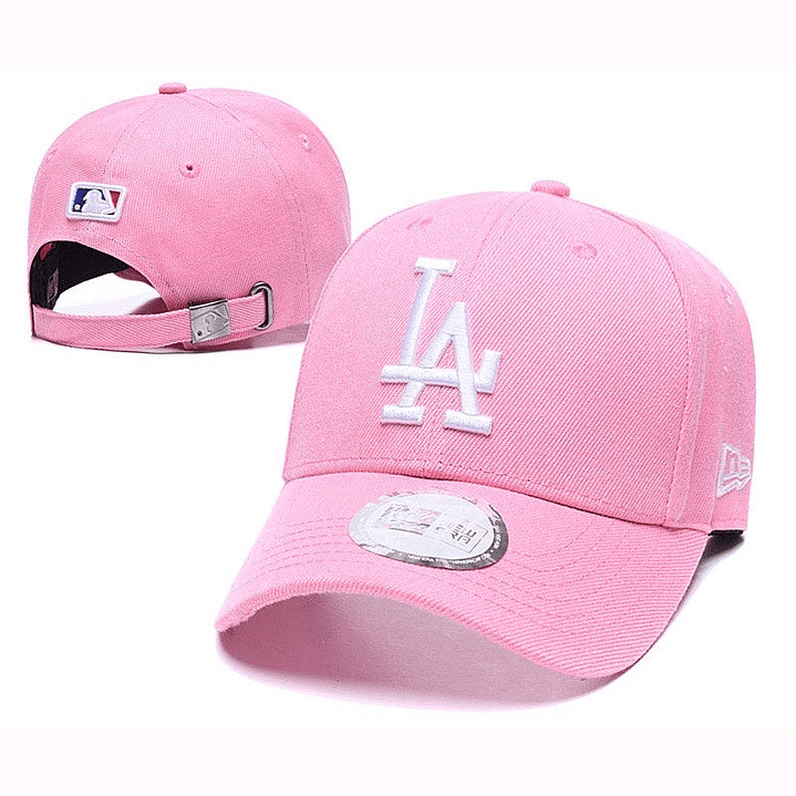 Gorra New era LA Rosado/Blanco