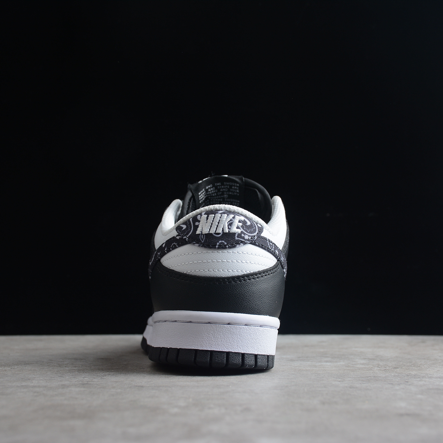 Dunk Low Black Paisley 4