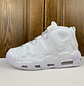 Nike More Uptempo Triple White - Miniatura 2