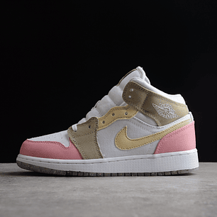 Jordan 1 Mid Pastel Vivid Grind