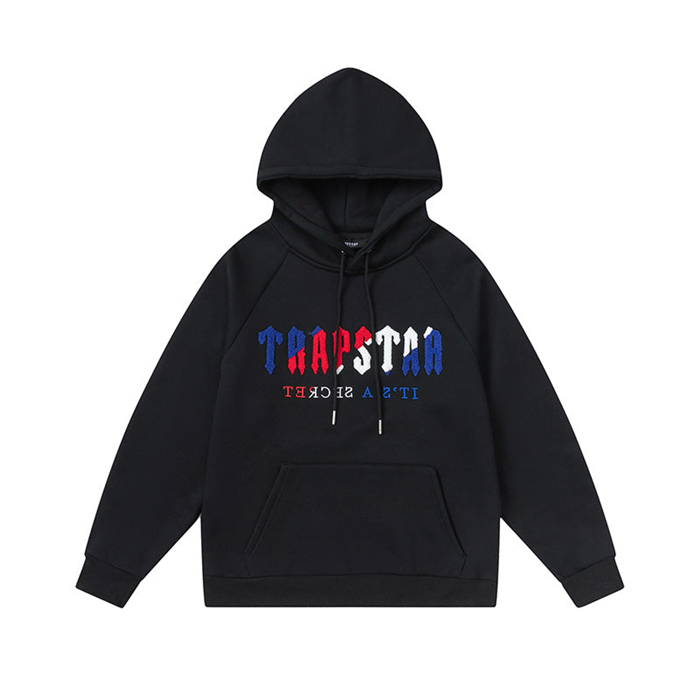 Conjunto Trapstar Negro Logo Azul/Blanco/Rojo 2