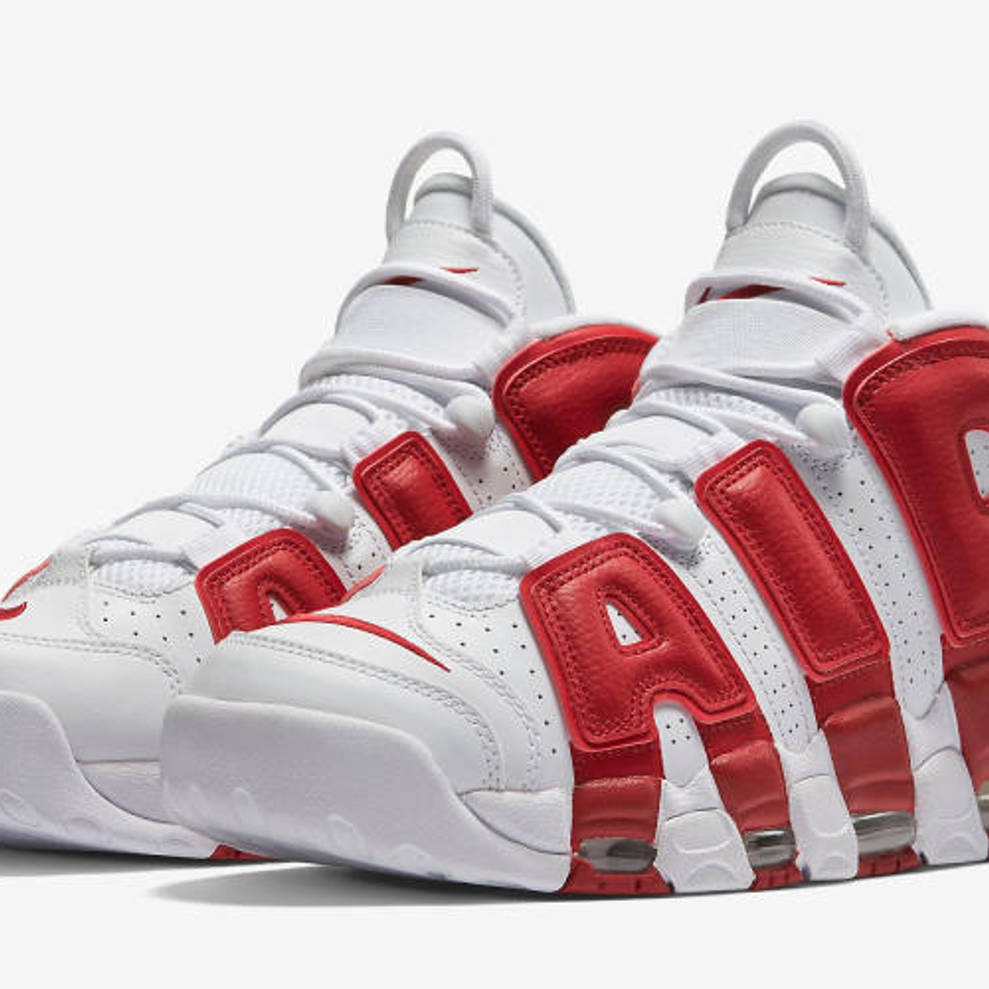 Nike More Uptempo Varsity Red 6