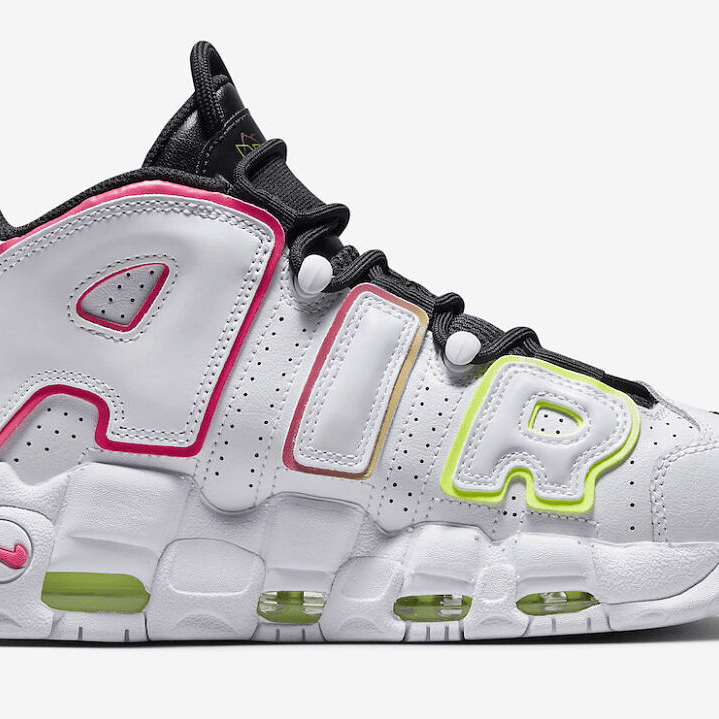 Nike More Uptempo White Electric 3