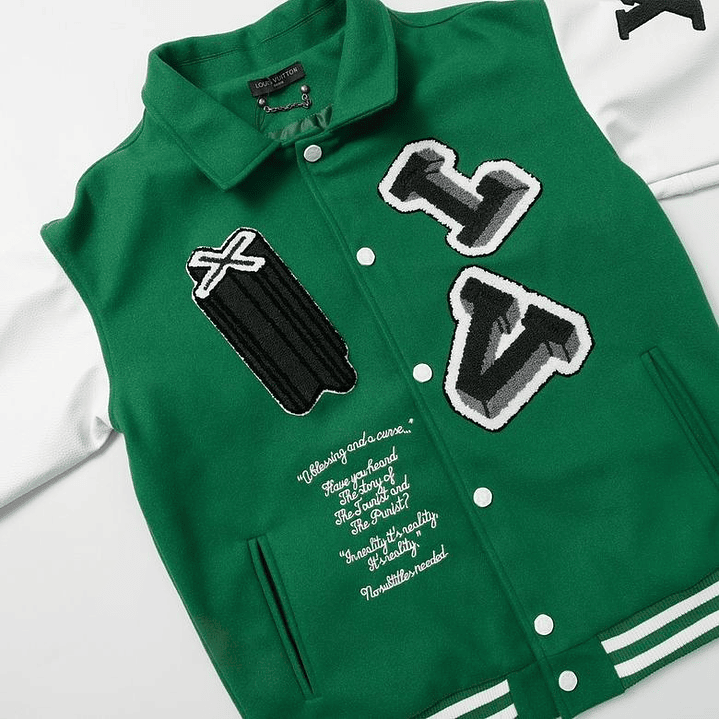 Varsity Jacket louis vuitton verde 5