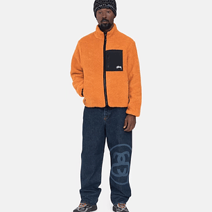 Sherpa stussy 8 ball terracota reversible