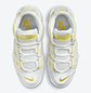 Nike More Uptempo Tpu White Yellow - Miniatura 3