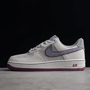 Air Force 1 Beige/Gris/Burdeo