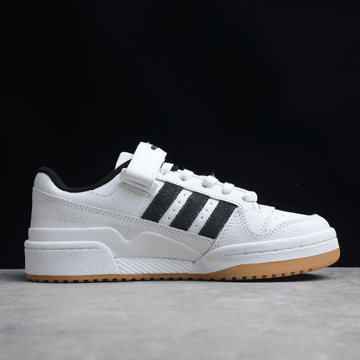 Adidas Forum Black & White Gum 2