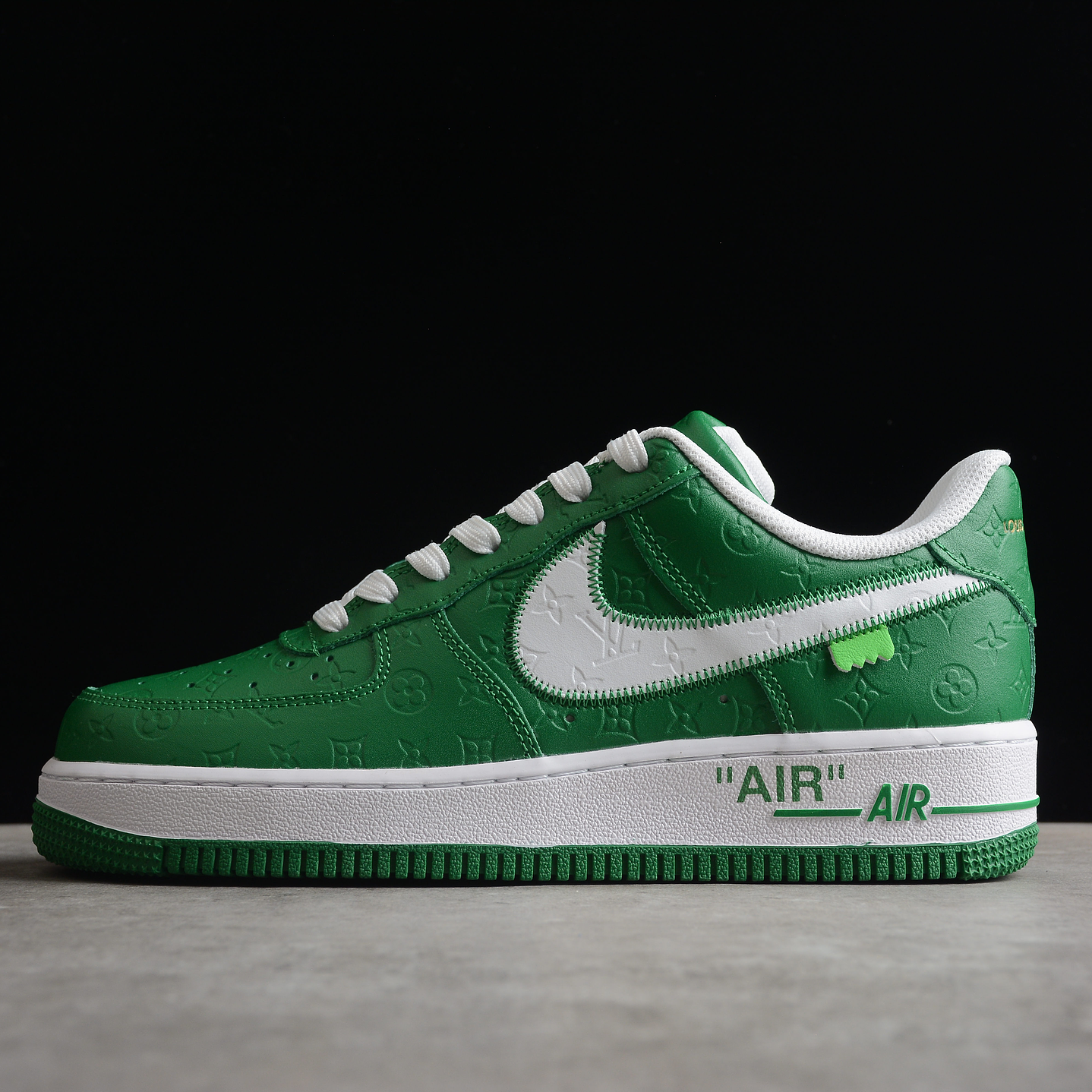 Air Force 1 X Louis Vuitton Green 1