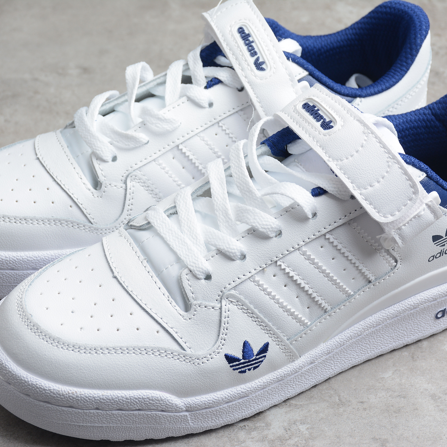 Adidas Forum White  Victory Blue 5